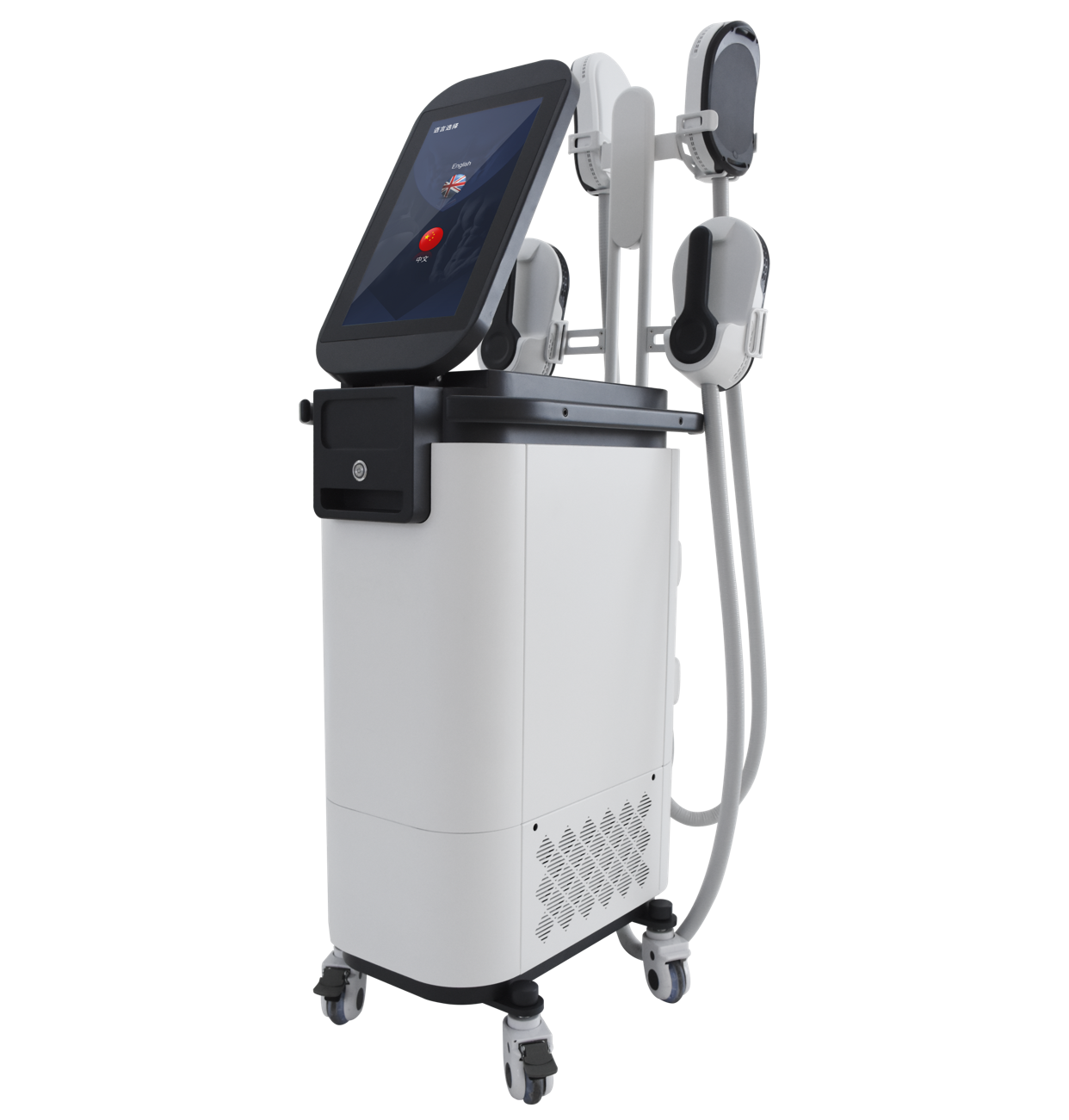 RF+HIFEM Body Stimulator Machine
